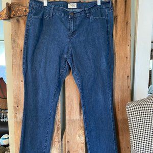 Old Navy flirt straight leg jeans size 14